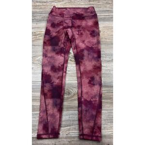Fleo El Toro leggings in the Ruby‎ Smoke Tie-Dye Size Small 25" Inseam